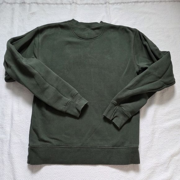 NEWPORT Olive Crewneck Sweatshirt - Classic Logo Pullover - Picture 5 of 6